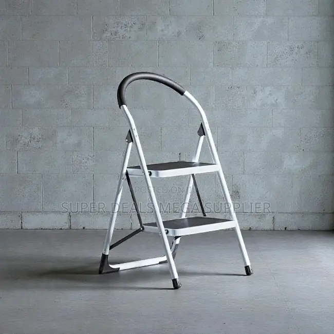 Lightweight Non Slip Surface Aluminum 2 Step Ladder Stepladder