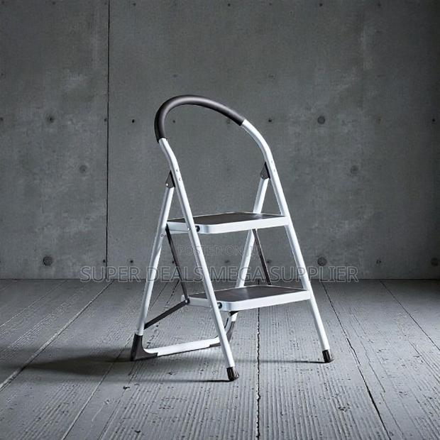 Folding Convenient Portable Aluminum 2 Step Ladder Stepladder