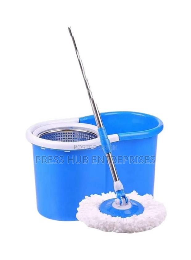 360-Degree Spin Mop and Bucket Set.