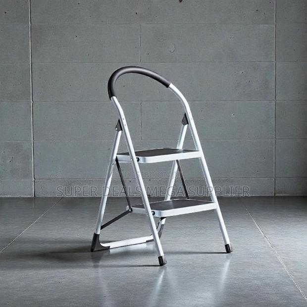Aluminum Stylish Modern Appearance 2 Step Ladder Stepladder