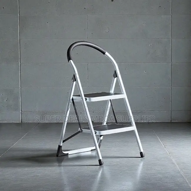 Aluminum Stylish Modern Appearance 2 Step Ladder Stepladder