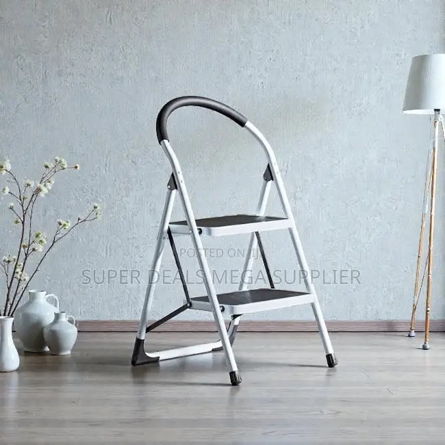 Portable Multi Use Household Aluminum 2 Step Ladder Stepladder