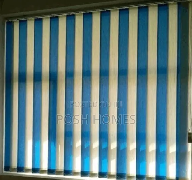 Room Lighting Control Vertical Window Blinds