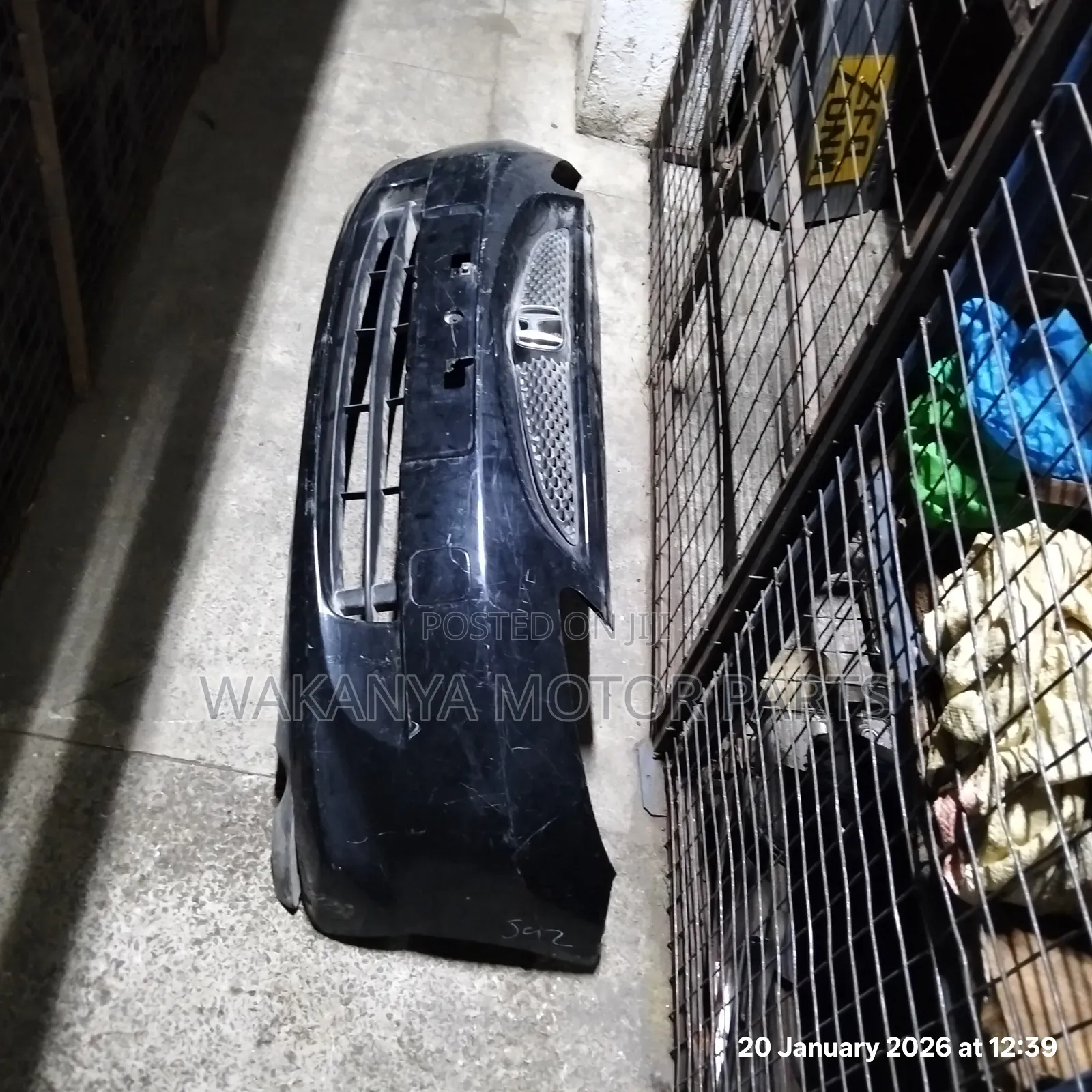 Honda Fit Model 2005/2006 Front Bumper Complete With Grille, Ex Japan
