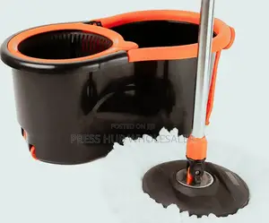 360-Degree Spin Mop and Bucket Set