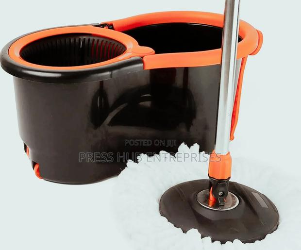 360-Degree Spin Mop and Bucket Set