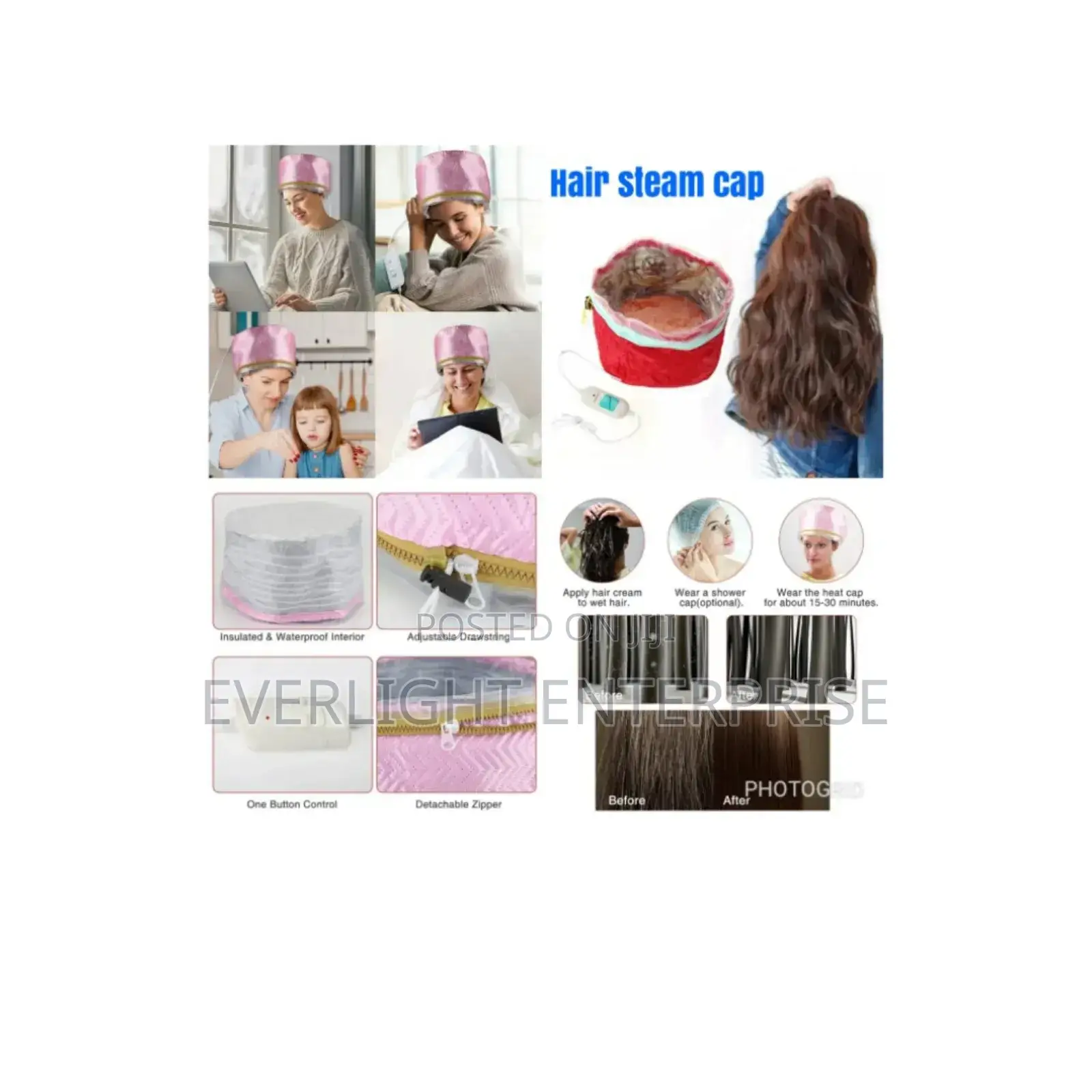 Hair Steamer Cap (Thermal Cap)