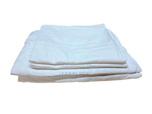 6×6 Striped CLP Bedsheet Set With 2 Pillowcases -Pt - thumbnail 2