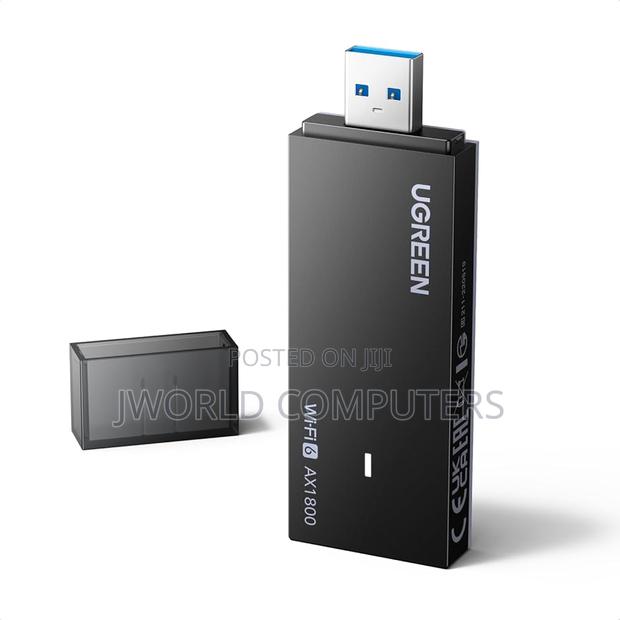 Ugreen Ax1800 Dual-Band Wireless Usb Adapter (Wi-Fi 6) - Cm499