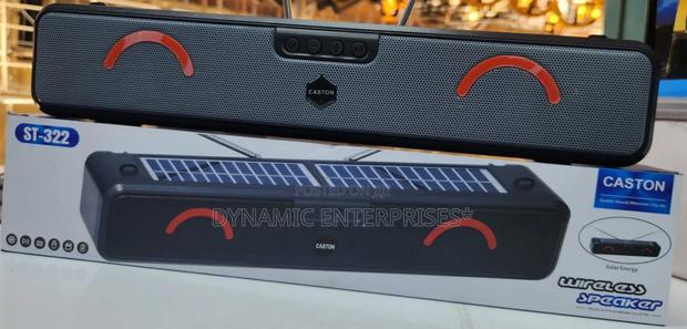 St 322 Wireless Bluetooth Speaker With Solar - main view