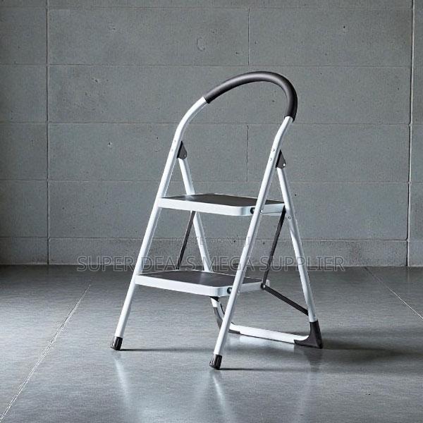 Aluminum Non Slip Surface 2 Step Ladder Stepladder