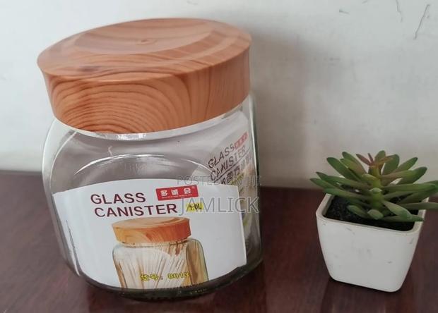 1l Airtight Thick Glass Container –Pm - main view