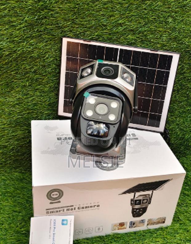 4mp Dual Lens 4g PTZ Solar Camera PTZ (Pan-Tilt-Zoom)