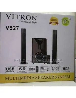 Vitron V527 2.1 Ch Multimedia Speaker System. 