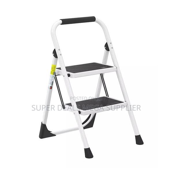 Upto 150 KGS Support Portable Aluminum 2 Step Ladder Stepladder