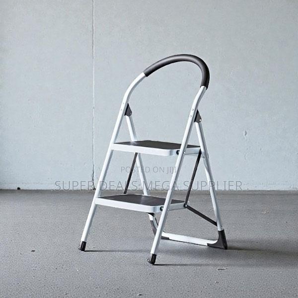 Space Saving Non Slip Portable Aluminum 2 Step Ladder Stepladder