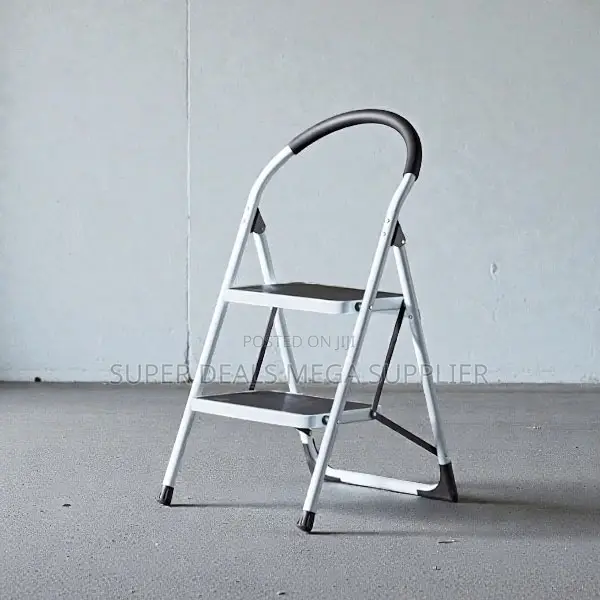 Space Saving Non Slip Portable Aluminum 2 Step Ladder Stepladder