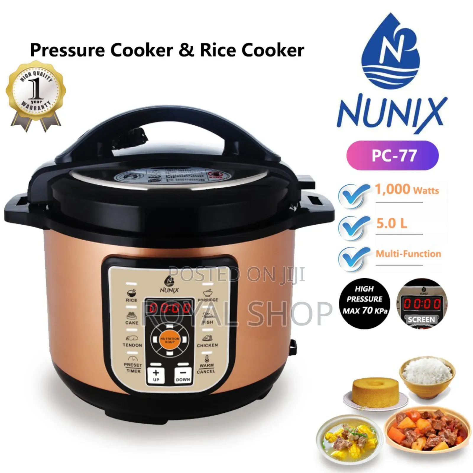 Nunix Pressure Cooker
