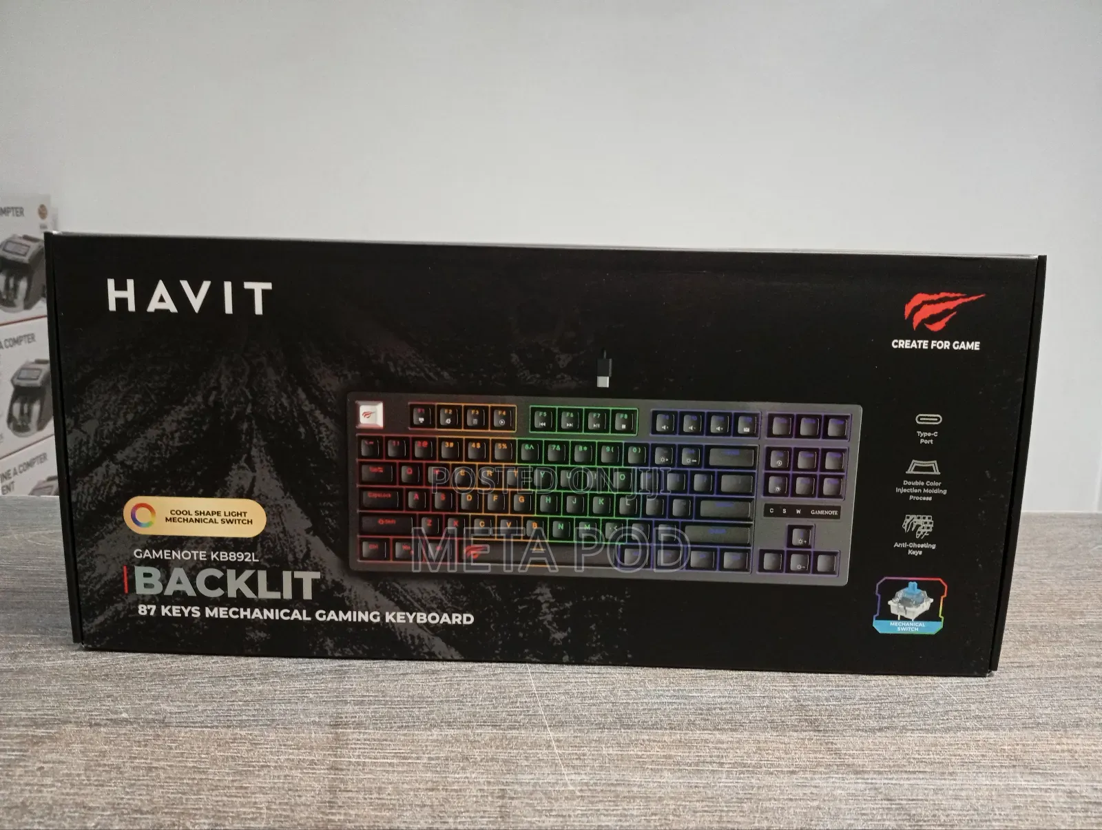 Havit Kb892lgaming Mechanical Backlight Keyboard