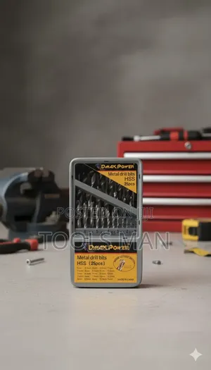 Dmax Power Metal Drill Bit Set 25 Pieces