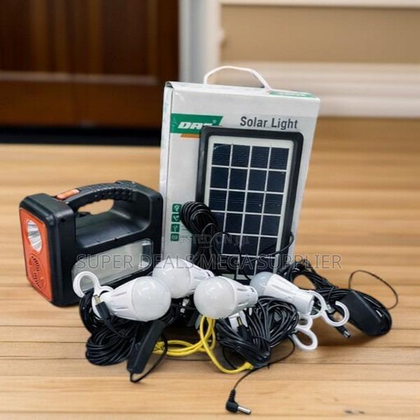 Dat at-9011b Home Solar Lighting Kit With Durable Plastic Casing