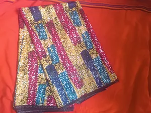 Yellow African Kitenge Fabric