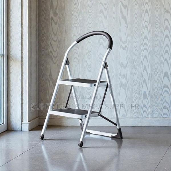 Non Slip Portable Aluminum 2 Step Ladder Stepladder for Workshops