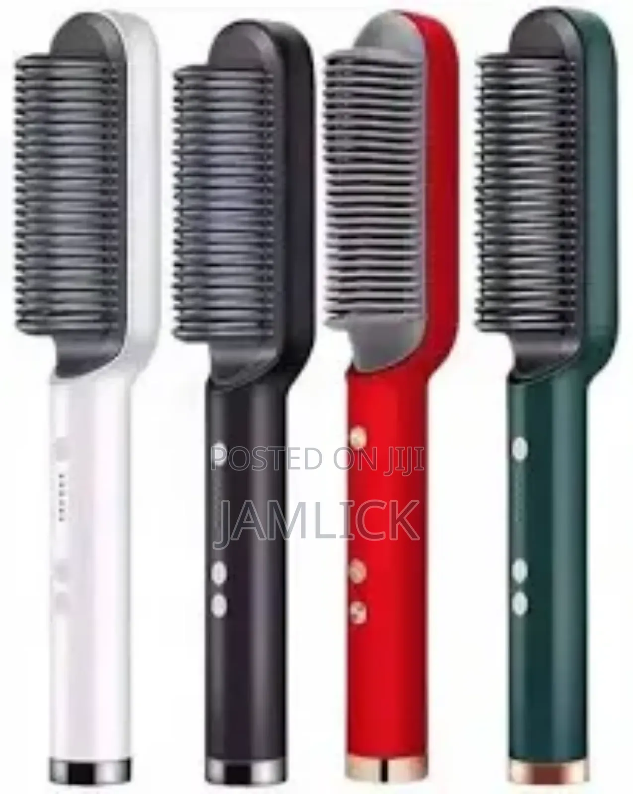 Electric Hair Straightener Comb – Ceramic – Black –Zy