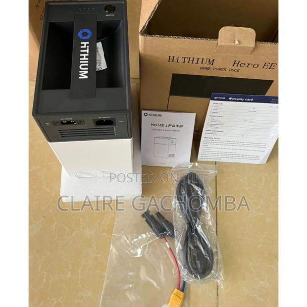 Portable Powerbank Station Solar Power Lithium 3 in 1 Inverter+Battery
