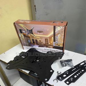 Black Quality Product Rotating Wall Bracket(14"-55")Black Wall Mount - thumbnail 2