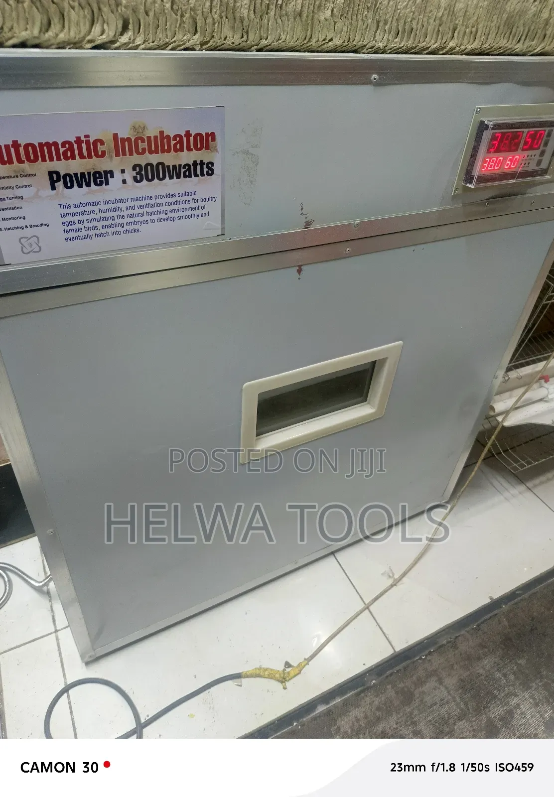 Automatic Incubator 528 Eggs Capacity