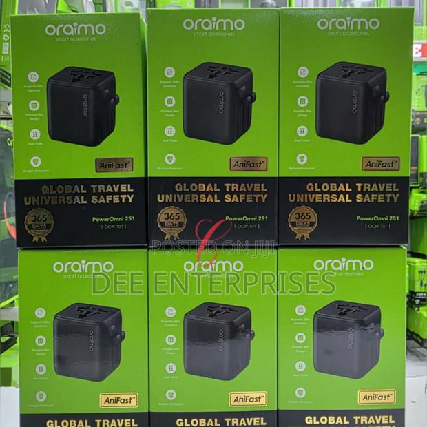 Oraimo 2500w Global Universal Travel Adapter - thumbnail 3