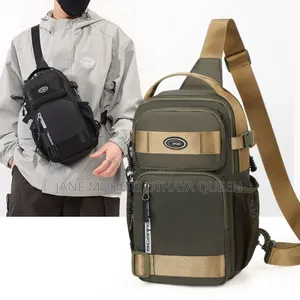 Multi-Pocket Crossbody Sling Bag
