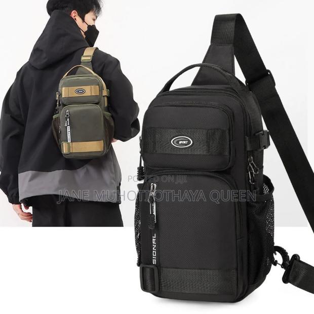 Multi-Pocket Crossbody Sling Bag - thumbnail 3