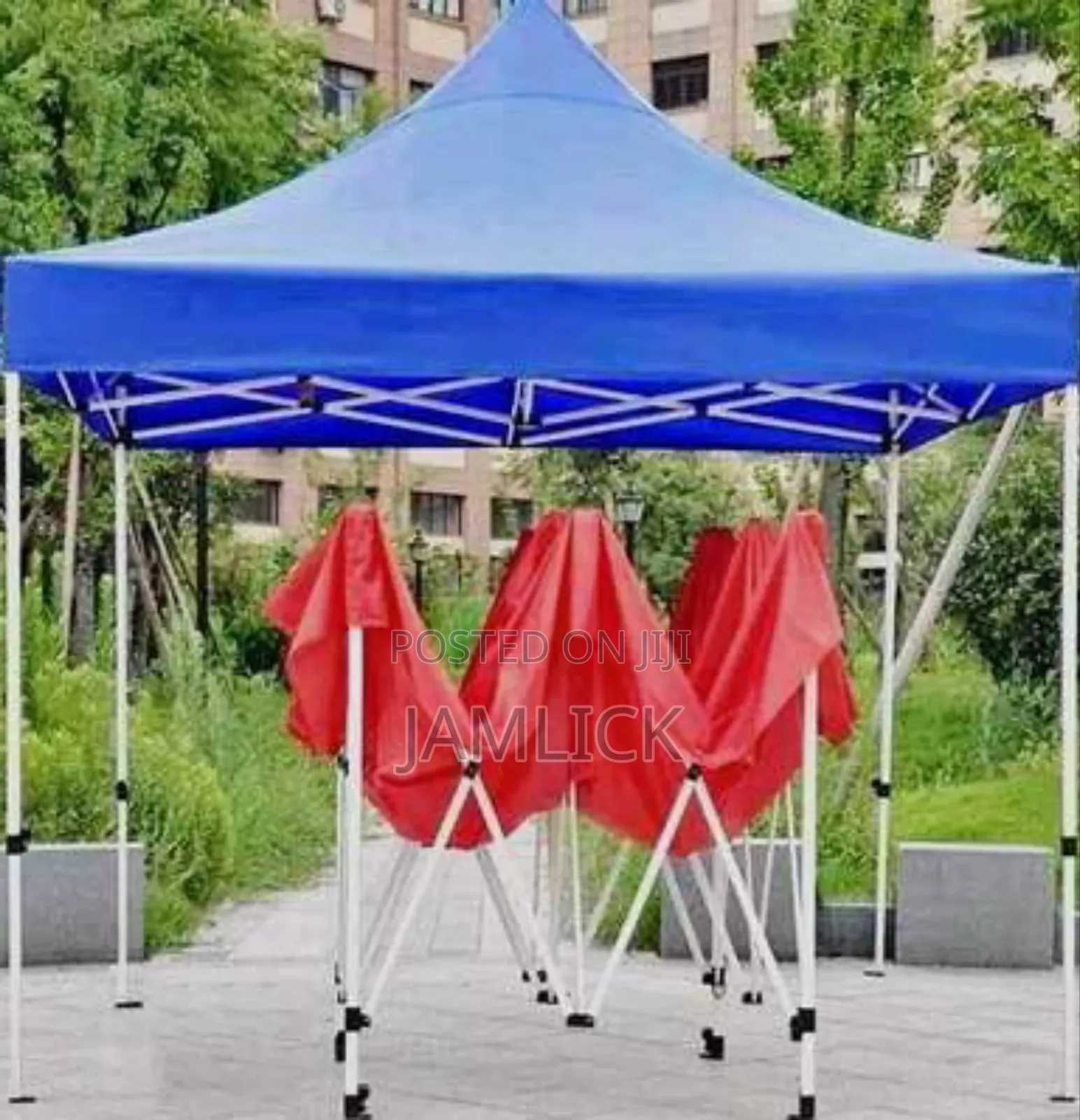 Outdoor Foldable Canopy Tent 3x3m – Blue –Zy