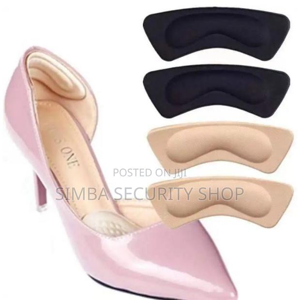 2 PCS Shoe Heel Protector Stickers Insole High Heel Pad Patch Sponge - thumbnail 2