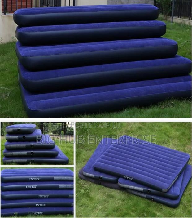 Intex 4x6 Airbed Inflatable Mattress With Pump - main view