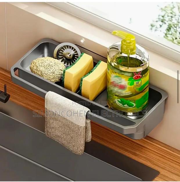Wall Mounted Sink Caddy Organizer - main view