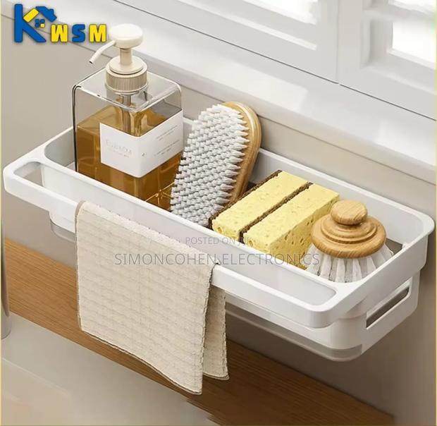 Wall Mounted Sink Caddy Organizer - thumbnail 2