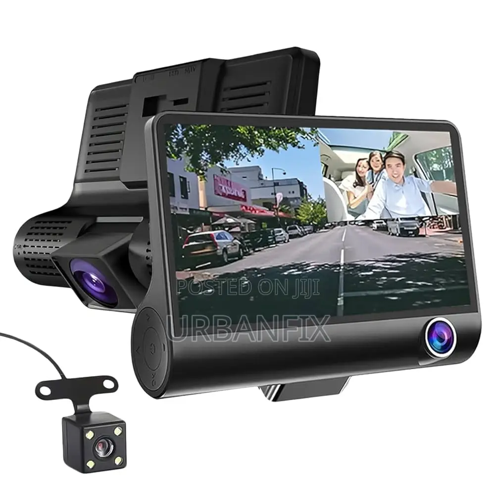 3 in 1 Full Hd 1080p With Loop Recording, Night Vision, G-Sensor