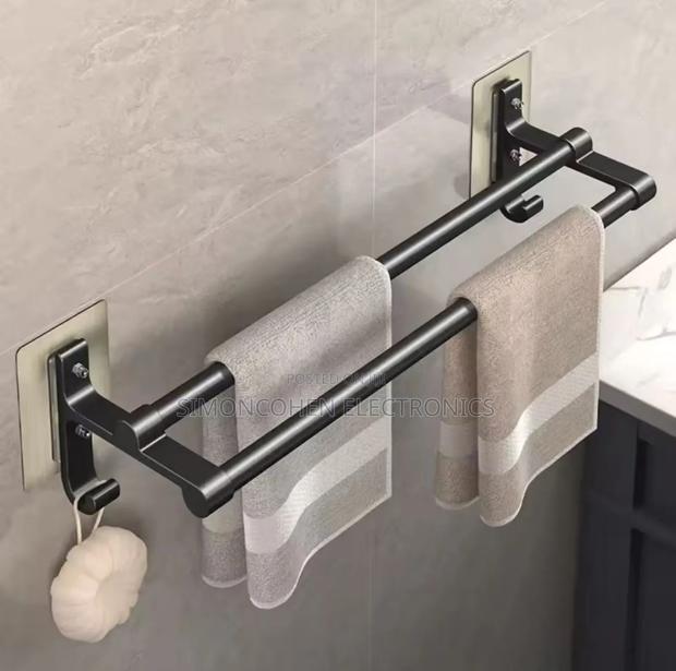 Punch Free Wall Towel Rack