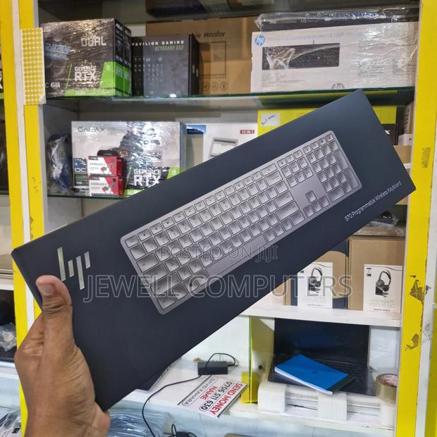 HP 970 Programmable Wireless Keyboard Rechargeable Battery Wireless - thumbnail 2