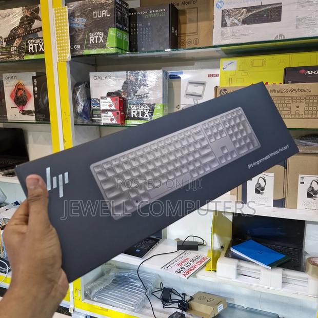 HP 970 Programmable Wireless Keyboard Rechargeable Battery Wireless - thumbnail 4