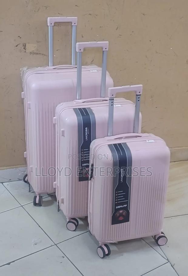 Unbreakable Pp Suitcases -3pcs