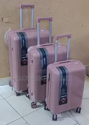 Unbreakable Pp Suitcases -3pcs