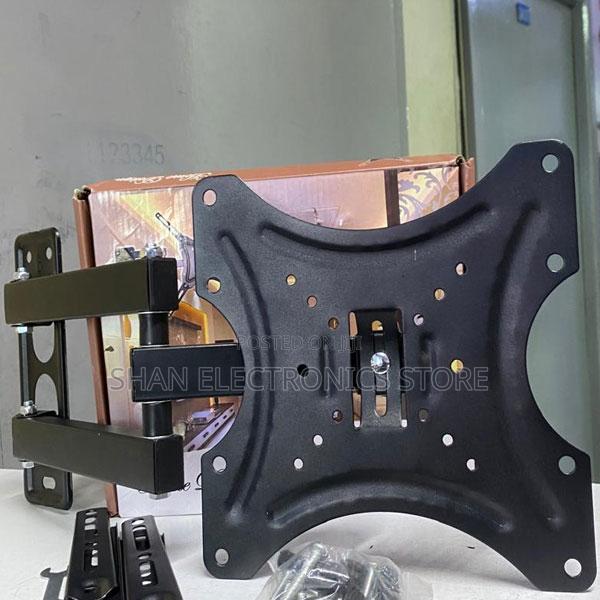 Universal Wall Mount Stand-(14"-55")Black +-Heavy Full Motion Swivel - main view