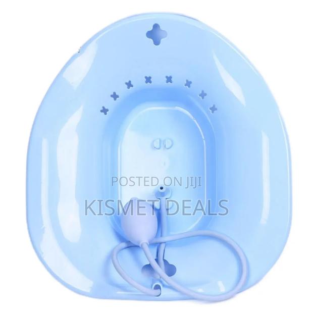 Postpartum Sitz Bath Basin and Hand Pump - main view