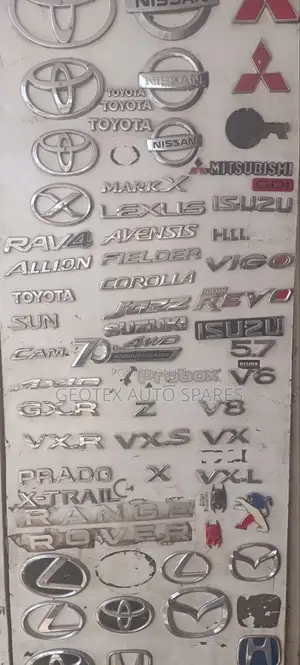 Car Logos Stickers Available
