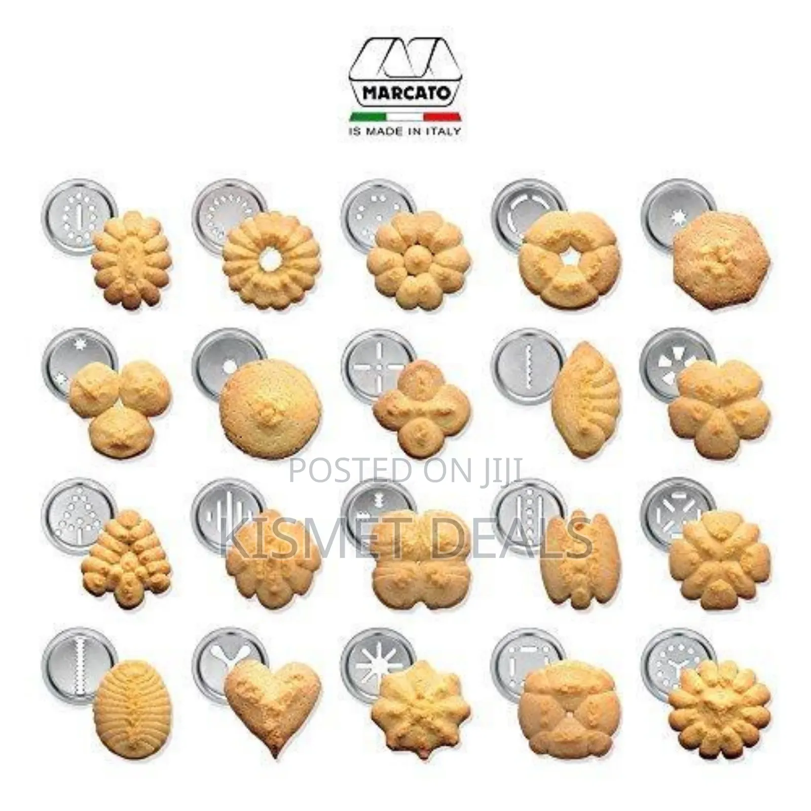 Stainless Steel 24 Option Cookie or Biscuit Press