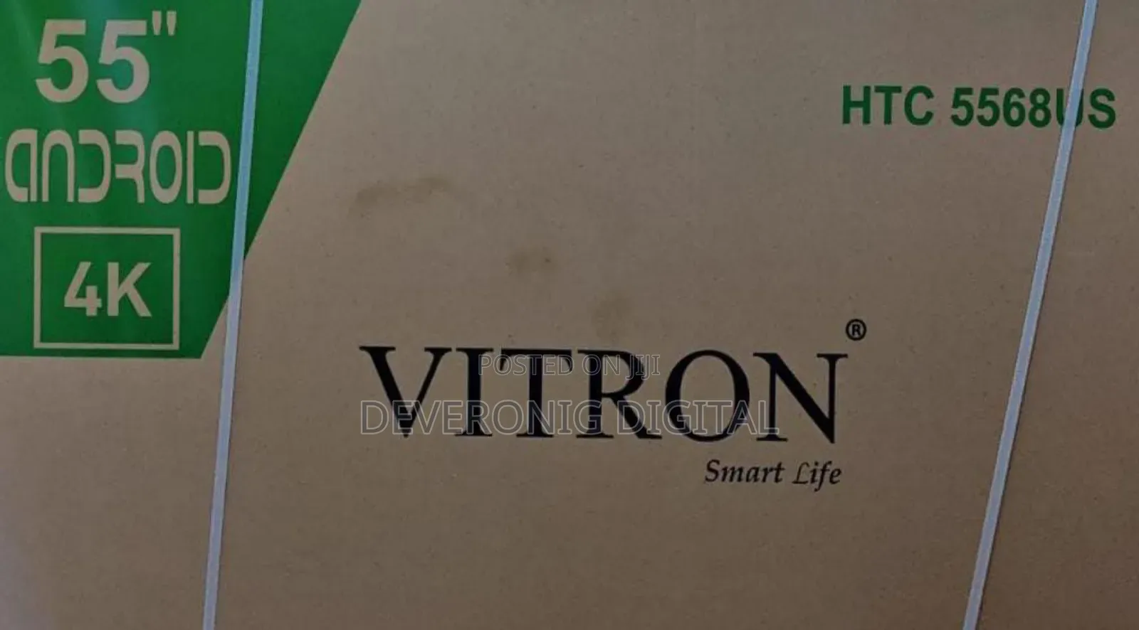 *Vitron 55inches" Smart Android Bt